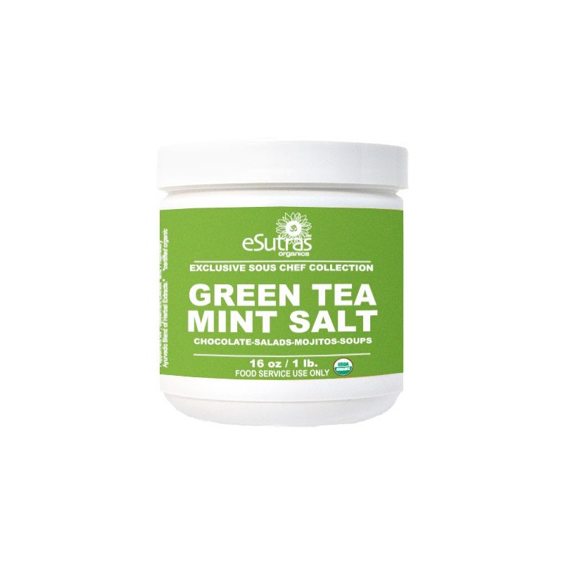 Finishing Salt Green Tea Mint