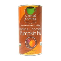 Hot Drinking Chocolate Pumpkin Pie