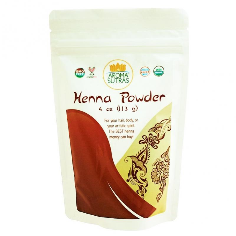 Organic Henna Powder (deep red color)