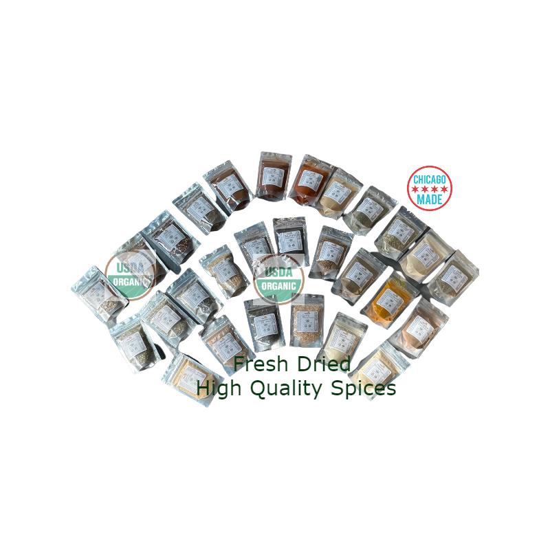 28 SPICE Kit Organic Spices Gift Set