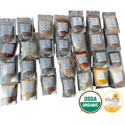 28 SPICE Kit Organic Spices Gift Set