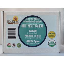 3 Mediterranean Must Have Seasonings - Greek, French 4 Spice & Zaatar