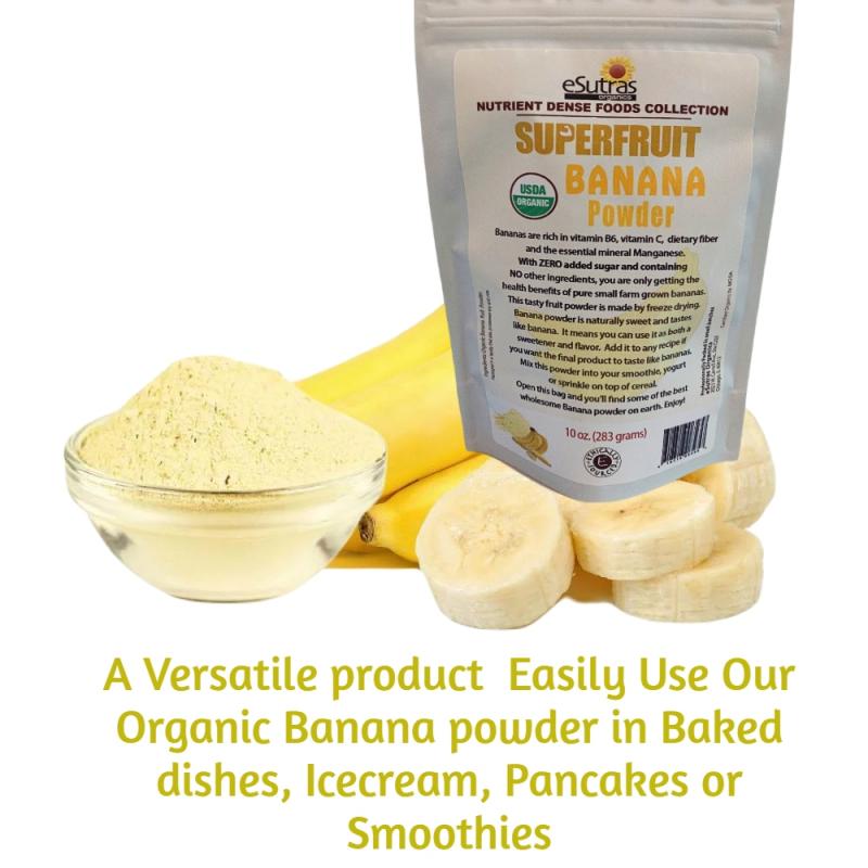 Banana Powder, Organic