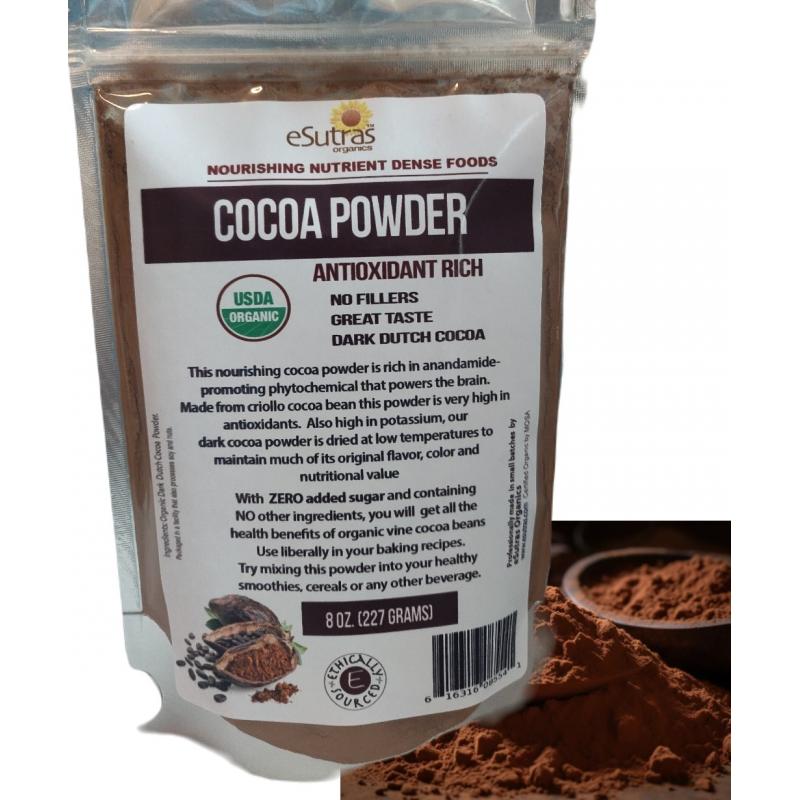 Cocoa Powder Raw, Organic Amazon Cacoa