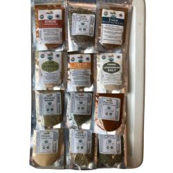 12 pack BBQ & GRILLING Gourmet Seasonings & Flavoring Salts