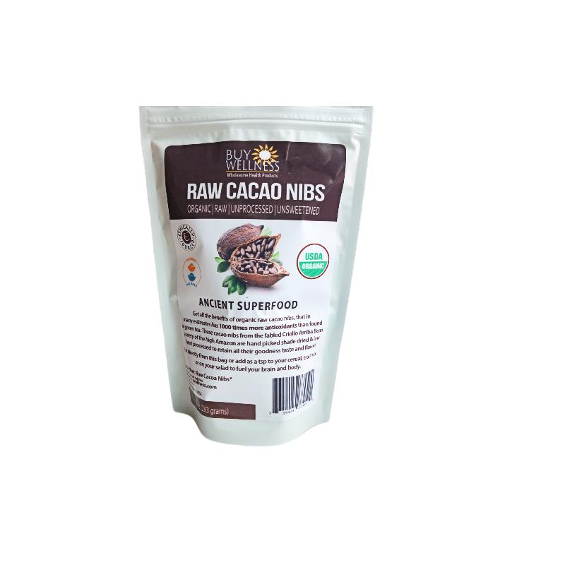 Cacao Nibs, Raw, Organic