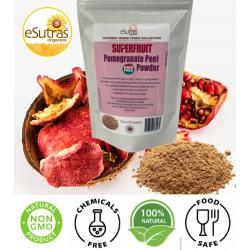 100% Pure pomegranate peel powder.