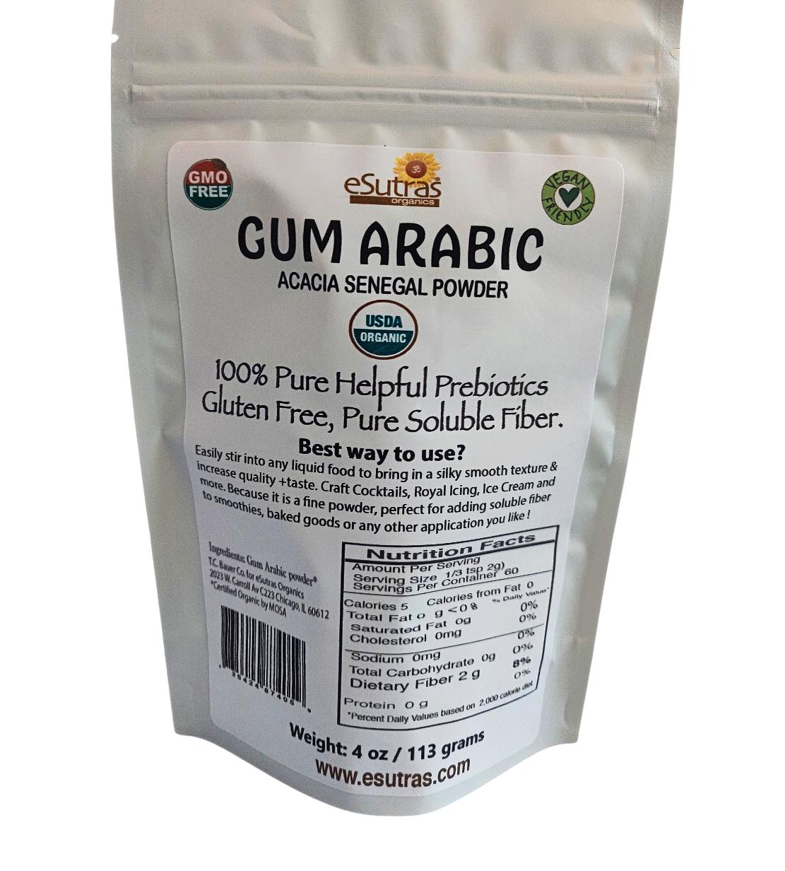 Acacia Gum , Gum Arabic Powder | eSutras Organics